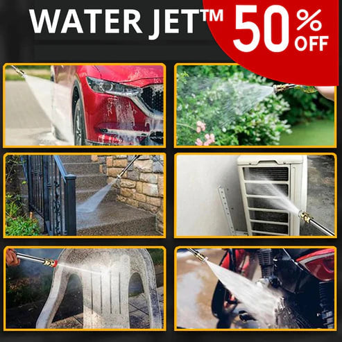 WaterJet™ - Nagynyomású mosó + Porzsák + INGYENES PÓTAKKUMULÁTOR